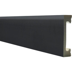 Изображение товара Плинтус экополимер Winart Pro Quadratum 65х16х2000 мм антрацит (90.65.001.024)