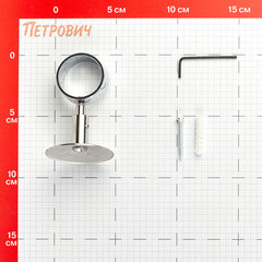 Держатель для полотенцесушителя 1" хром - фото 2