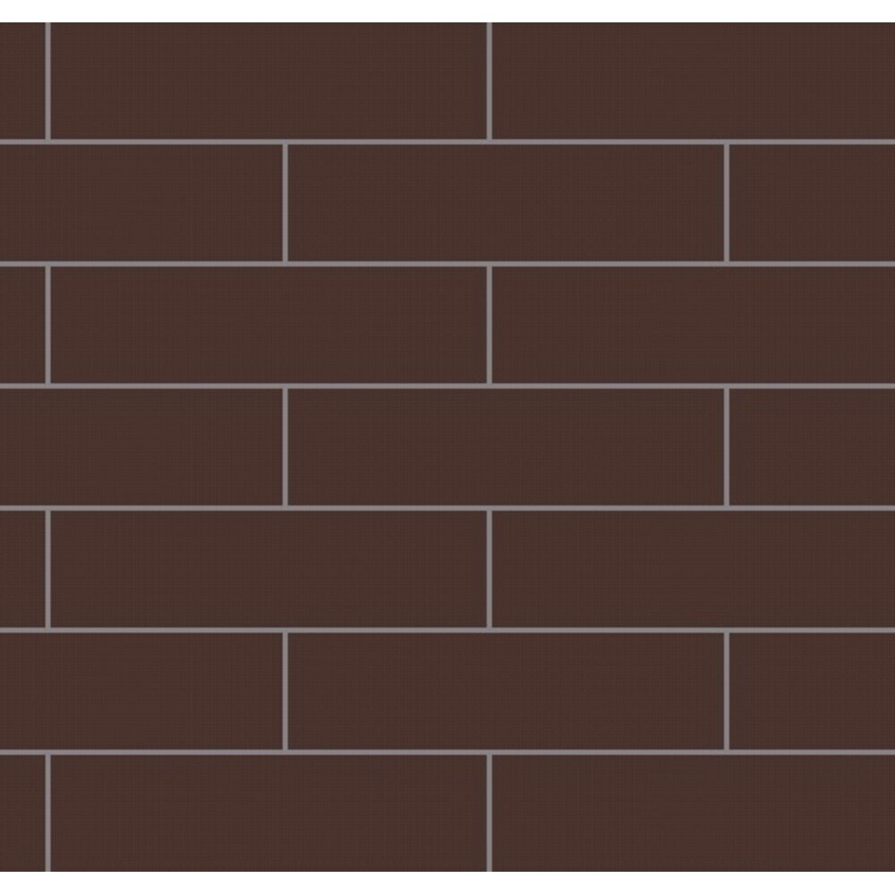 Клинкерная плитка для фасада Paradyz Natural gladka brown (46 шт.=0,74 ...