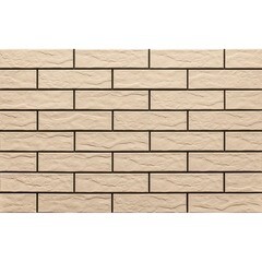 Изображение товара Клинкерная плитка для фасада Cerrad Elewacja rustiko krem (32 шт.= 0,5 кв.м) бежевая 245х65х6,5 мм