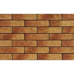 Клинкерная плитка для фасада Cerrad Elewacja rustiko dakota (32 шт.= 0,5 кв.м) разноцветная 245х65х6,5 мм