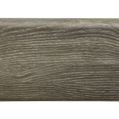 Плинтус экополимер Winart Pro Quadro 80х16х2000 мм дуб кавказ с монтажной планкой (90.80.001.030) - фото 2