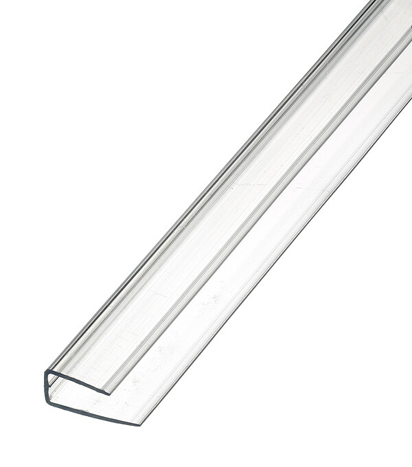 Профиль торцевой П-образный для поликарбоната 6 мм 2,1 м