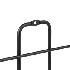 Полка для ванной ЧМЗ Лофт 356х115х158 мм металл черная (513-001-01) - фото 4