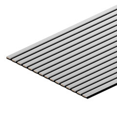 Изображение товара Панель акустическая 600х2780х9 мм Stella белая 1,67 кв.м