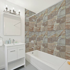 Панель композитная SPC 560х280х2,5 мм Stella Kerama глянцевая антрацит 1,25 кв.м (8 шт.) - фото 15