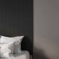 Профиль стартовый для реечных МДФ панелей 55х16х2700 мм black lead - фото 4