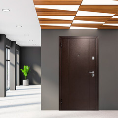 Дверь входная Форпост 74 левая медный антик - медный антик 860х2050 мм - фото 3