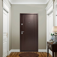 Дверь входная Форпост 74 левая медный антик - медный антик 860х2050 мм - фото 2