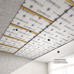 Мат звукоизоляционный ТермоЗвукоИзол Стандарт S 10 мм 1,5х10 м - фото 4