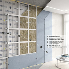 Шумоизоляция СтопЗвук БП Прайм 27х600х1200 мм 5,76 кв.м - фото 6