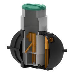 Локальное очистное сооружение (септик) Rostok Мини 1 куб.м - фото 3