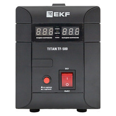 Стабилизатор напряжения EKF PROxima Titan -TF однофазный 220 В 0,5 кВт напольный - фото 10