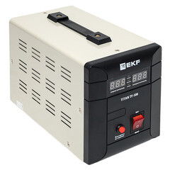 Стабилизатор напряжения EKF PROxima Titan -TF однофазный 220 В 0,5 кВт напольный - фото 6