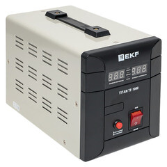 Стабилизатор напряжения EKF PROxima Titan -TF однофазный 220 В 0,6 кВт напольный - фото 6