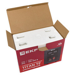 Стабилизатор напряжения EKF PROxima Titan -TF однофазный 220 В 0,6 кВт напольный - фото 3