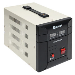 Стабилизатор напряжения EKF PROxima Titan -TF однофазный 220 В 1,5 кВт напольный - фото 6