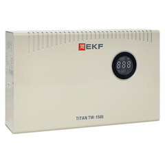 Стабилизатор напряжения EKF PROxima Titan -TW однофазный 220 В 1,5 кВт навесной - фото 1