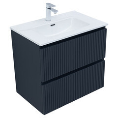 Тумба под раковину Акванет Джейн 70 см подвесная маренго (00335428) - фото 5