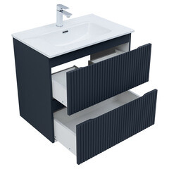 Тумба под раковину Акванет Джейн 70 см подвесная маренго (00335428) - фото 4