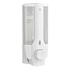 Диспенсер для мыла Solinne 380 мл пластик белый (1628) - фото 1