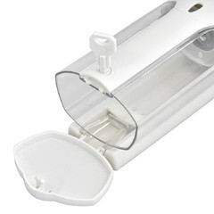 Диспенсер для мыла Solinne 380 мл пластик белый (1628) - фото 4