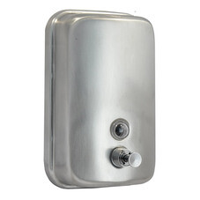 Диспенсер для мыла Solinne 1000 мл нержавеющая сталь (TM804ML)