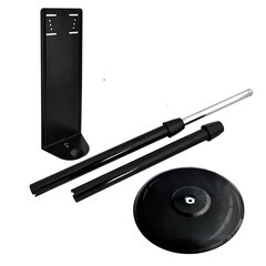 Стойка для диспенсера Puff нержавеющая сталь черный (8185) - фото 4