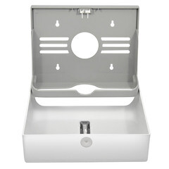 Диспенсер Puff для бумажных полотенец пластик белый (5130) - фото 6