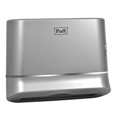 Диспенсер Puff для бумажных полотенец пластик хром (5135S) - фото 1