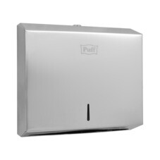 Диспенсер Puff для бумажных полотенец нержавеющая сталь (5610)