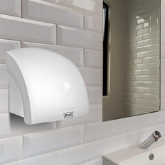 Сушилка для рук Puff 1200 Вт белая (8975) - фото 3