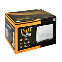 Сушилка для рук Puff антивандальная 1500 Вт белая (8828W) - фото 4
