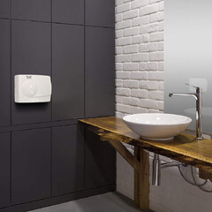 Сушилка для рук Puff антивандальная 1500 Вт белая (8828W) - фото 3