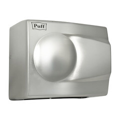 Сушилка для рук Puff антивандальная 1500 Вт серая (8828) - фото 1