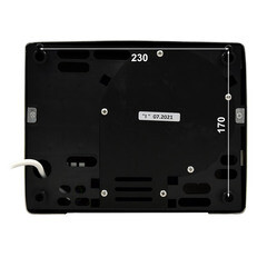 Сушилка для рук Puff антивандальная 1500 Вт серая (8828) - фото 6