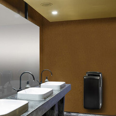 Сушилка для рук Puff погружная высокоскоростная 1800 Вт черная (8960) - фото 3