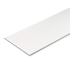 Изображение товара Панель ПВХ 250х3000х10 мм Venta бесшовная глянцевая белая 0,75 кв.м