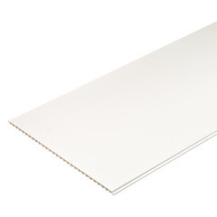 Изображение товара Панель ПВХ 375х3000х8 мм Venta матовая белая 1,125 кв.м