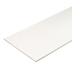 Изображение товара Панель ПВХ 375х3000х8 мм Venta глянцевая белая 1,125 кв.м