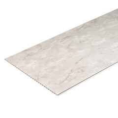 Изображение товара Панель ПВХ 375х2600х8 мм Venta офсет серая 0,975 кв.м