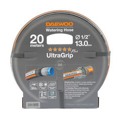Шланг поливочный 1/2 20 м шестислойный Daewoo UltraGrip Plus ПВХ (DWH 5113) - фото 9