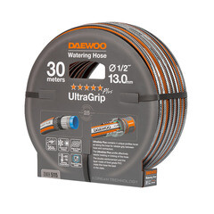 Шланг поливочный 1/2 30 м шестислойный Daewoo UltraGrip Plus ПВХ (DWH 5115) - фото 9