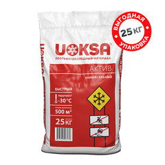 Изображение товара Реагент противогололедный Uoksa Актив -30 °С 25 кг