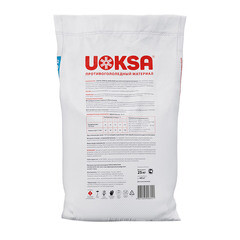 Реагент противогололедный Uoksa Кристалл -15 °С 25 кг - фото 2