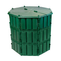 Компостер Павловская Заря Удачный 600 л с крышкой и дном - фото 4