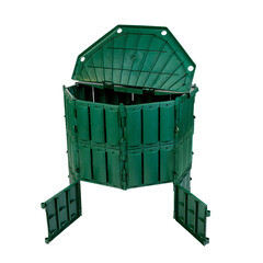 Компостер Павловская Заря Удачный 600 л с крышкой и дном - фото 2
