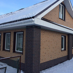 Угол наружный Docke Berg 460х120 мм коричневый - фото 5