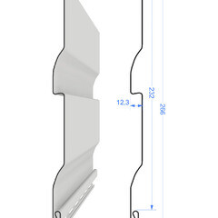 Сайдинг Docke Premium 3600х232 мм банан - фото 5