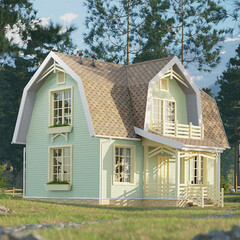 Сайдинг Docke Standard 3000х230 мм киви - фото 3